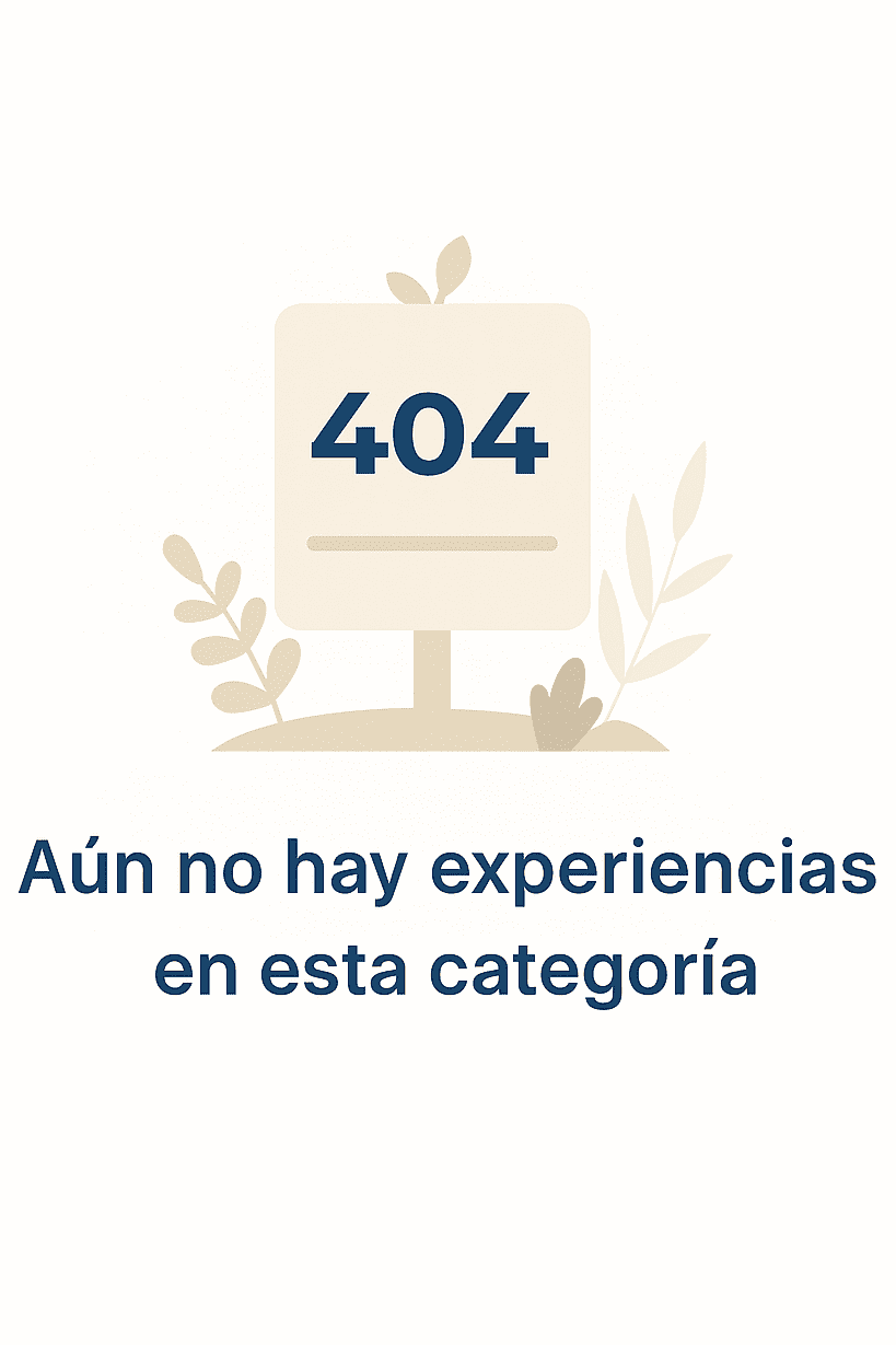 Aún no hay experiencias en esta categoría